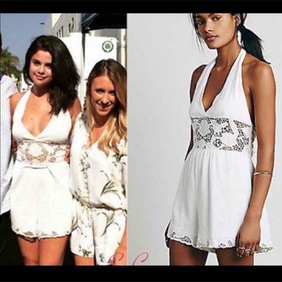 Free People Pants - Free People Crochet BOHO Daydream Romper NWT